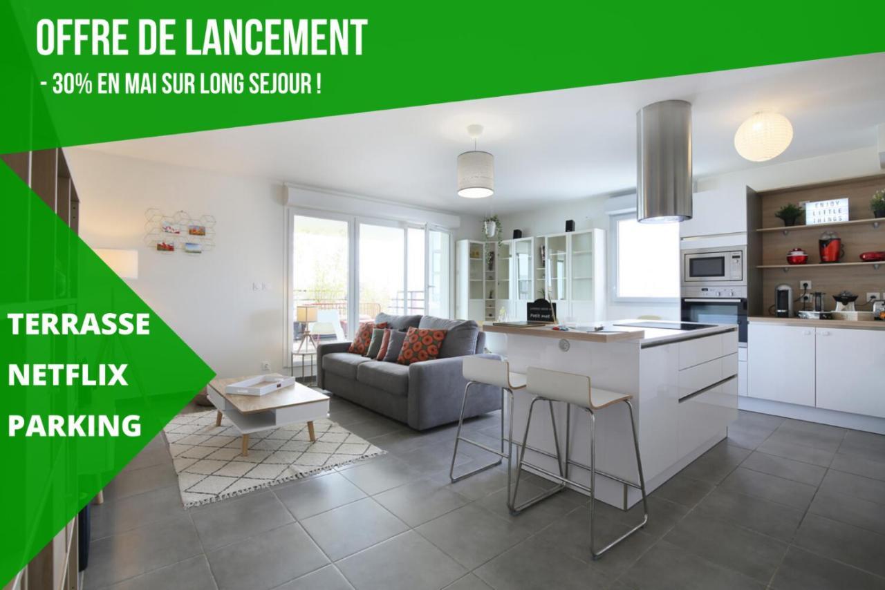 Expat Renting - Le Mosaique - Patte D'Oie - Parking Apartment Toulouse Luaran gambar